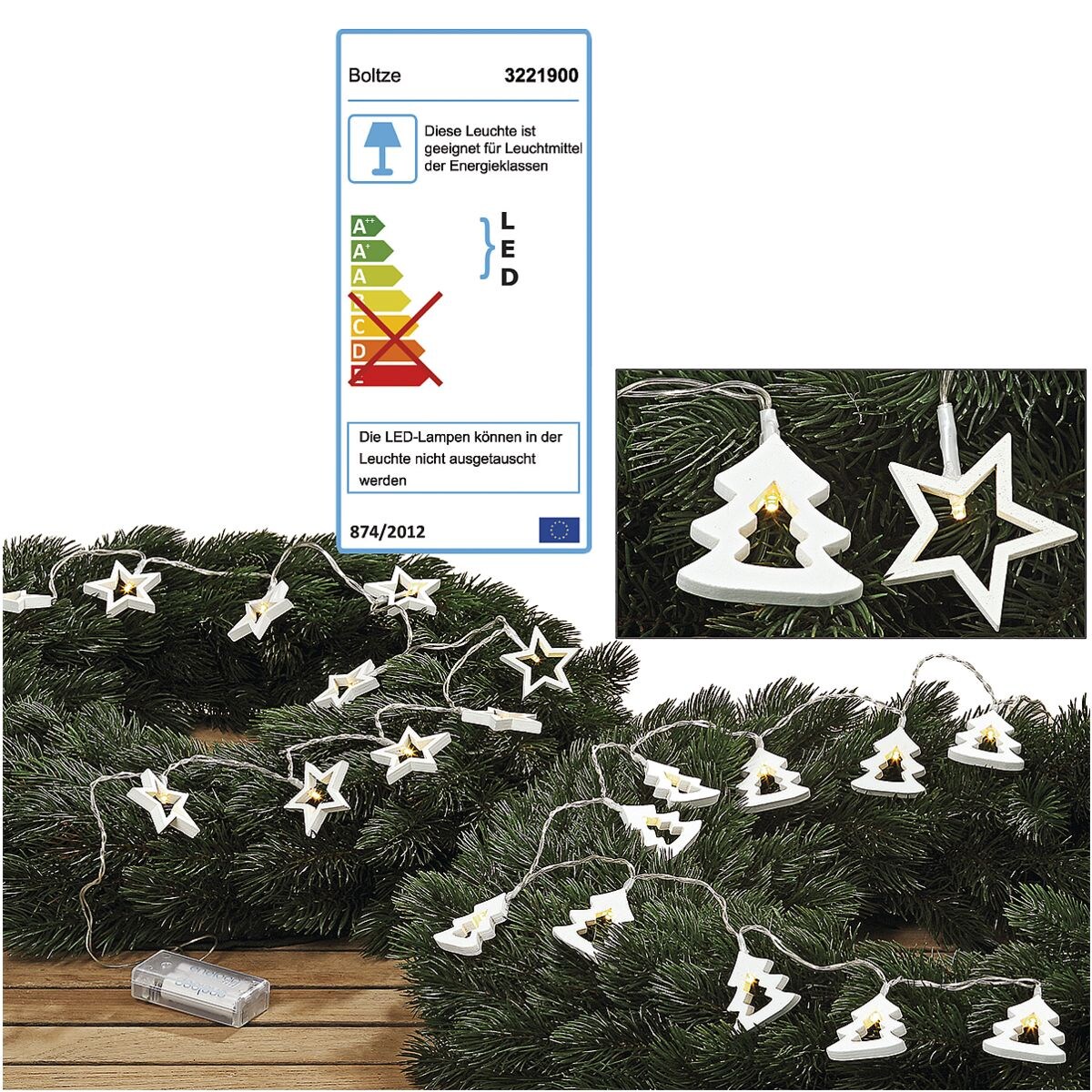 LED Lichterkette »Tanne«