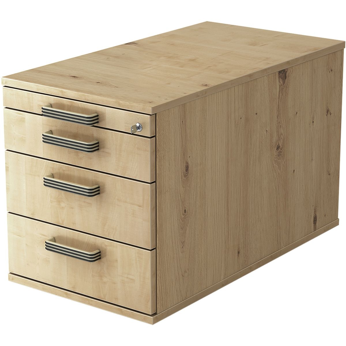 HAMMERBACHER Rollcontainer »R-Line« extratief mit klassischen Schubladen