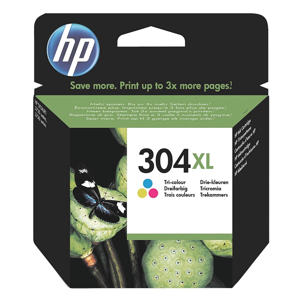 HP Tintenpatrone HP 304XL, 3-farbig XL - N9K07AE