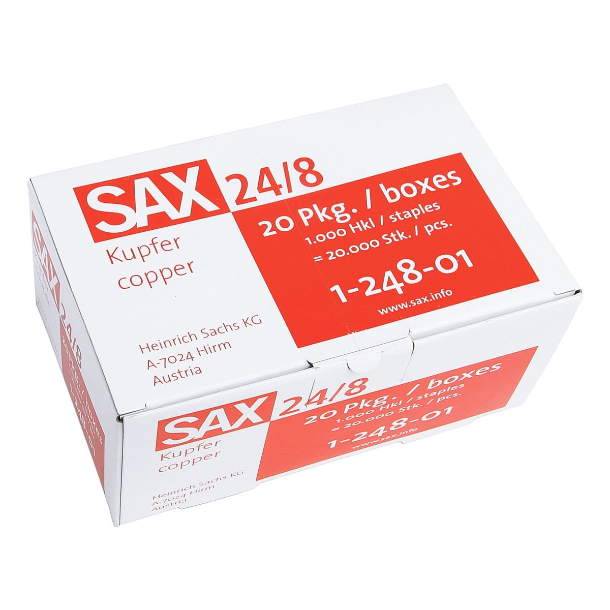 SAX Heftklammern »24/8«