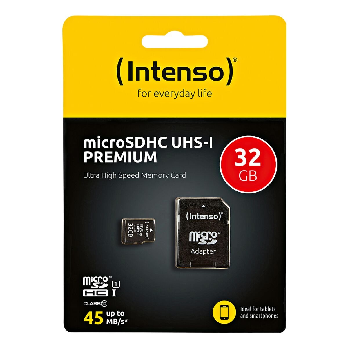 Intenso microSDHC-Speicherkarte »Premium«, 32GB