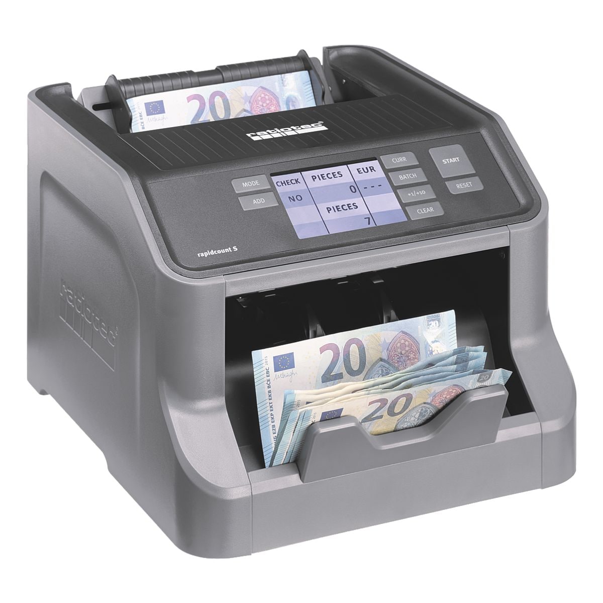 ratiotec Banknotenzählmaschine »rapidcount S 200«
