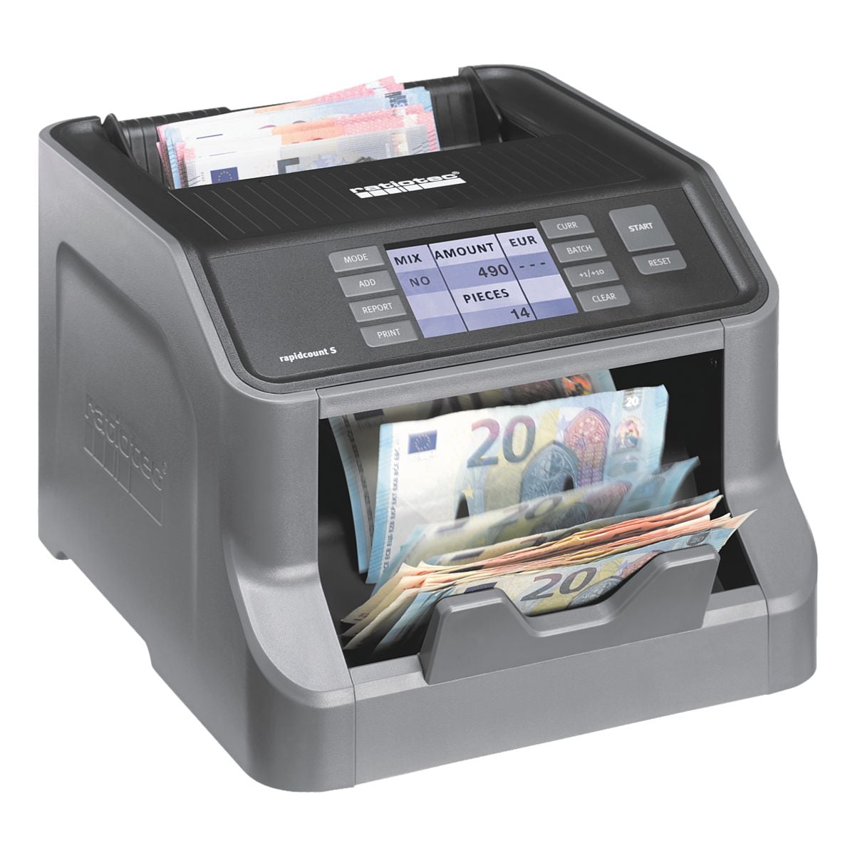 ratiotec Banknotenzählmaschine »rapidcount S 225«