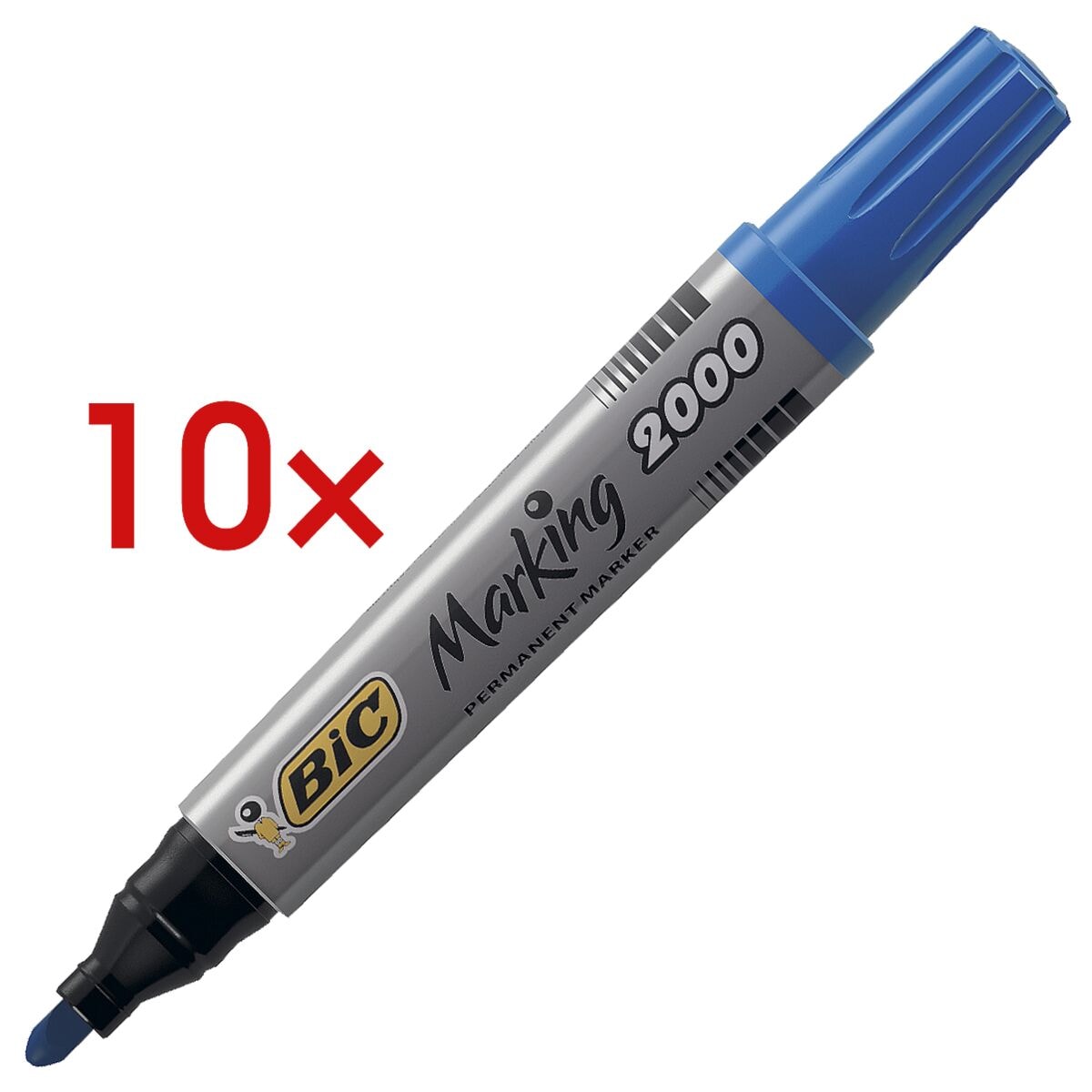 BIC 10x Permanent-Marker »Marking 2000«