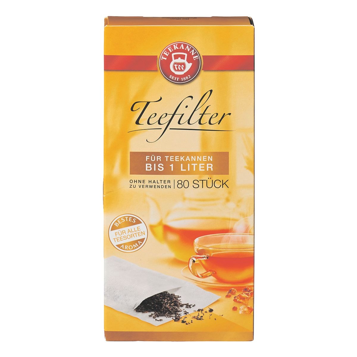 TEEKANNE 80er-Pack Teefilter