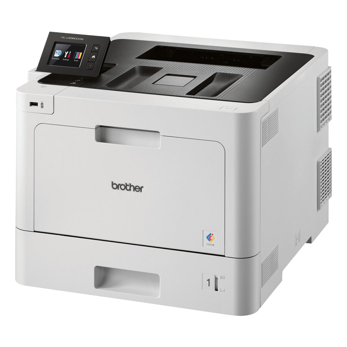 Brother HL-L8360CDW Laserdrucker, A4 Farb-Laserdrucker, 2400 x 600 dpi, mit LAN und WLAN