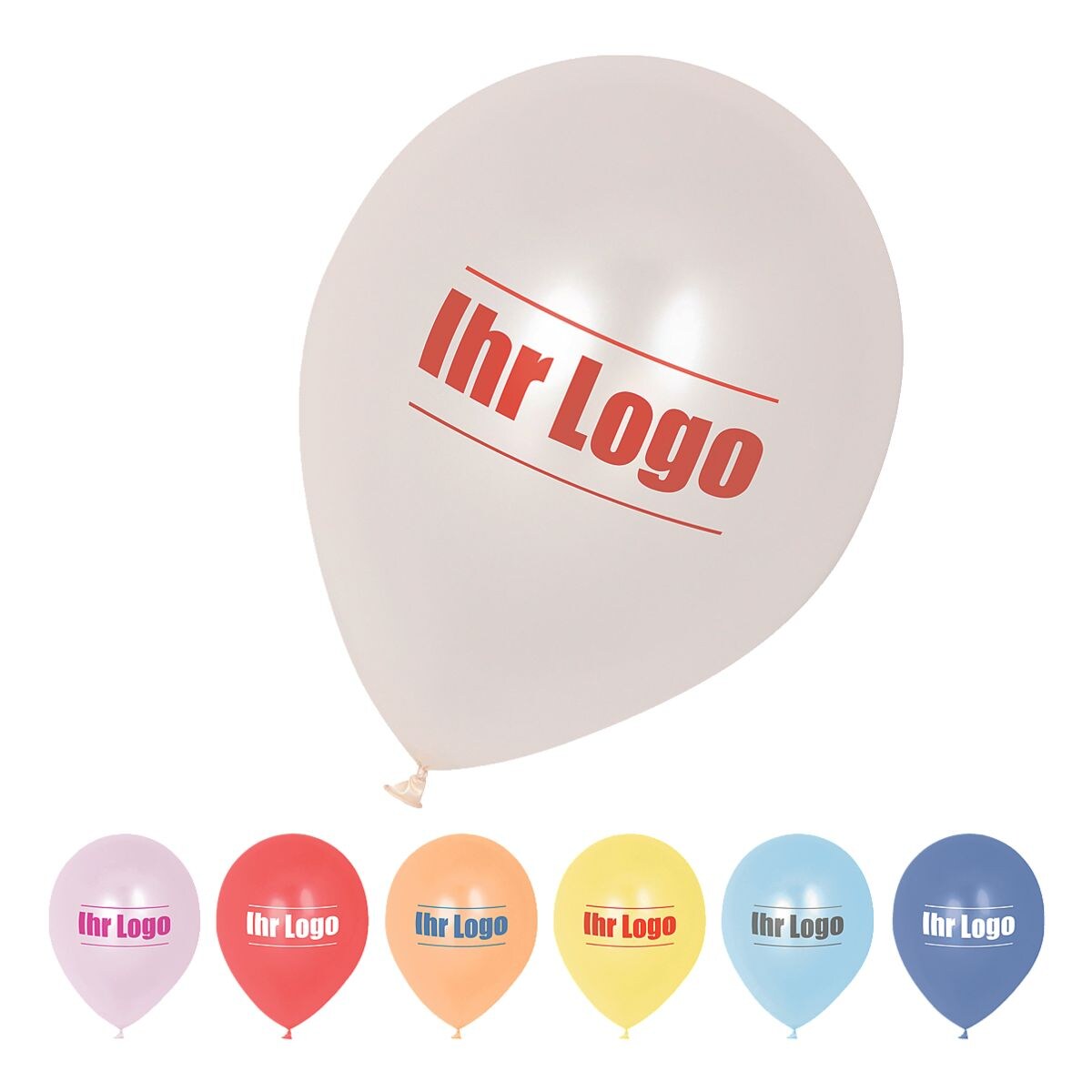 Individualisierbare Luftballons Unicolore