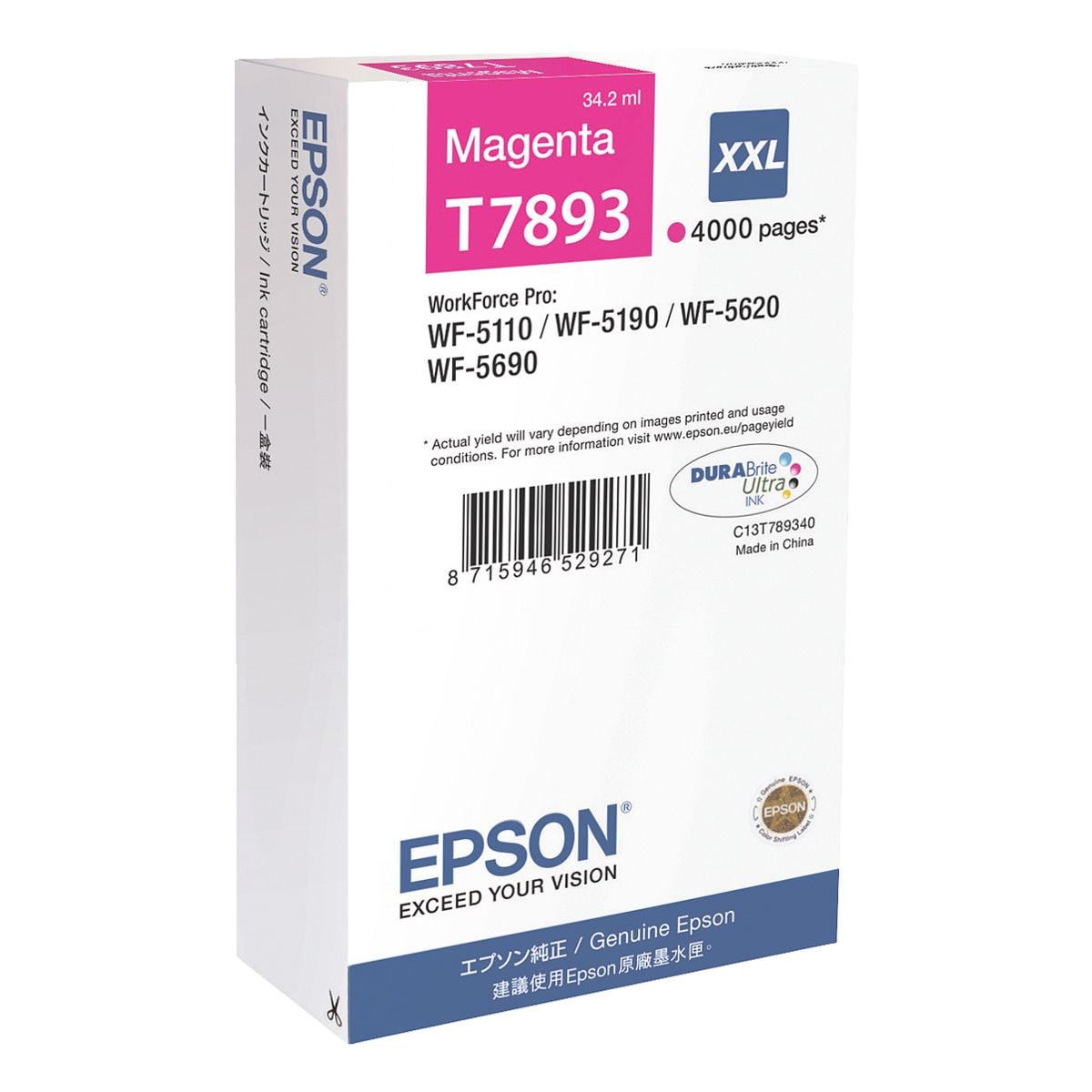Epson Tintenpatrone T7893