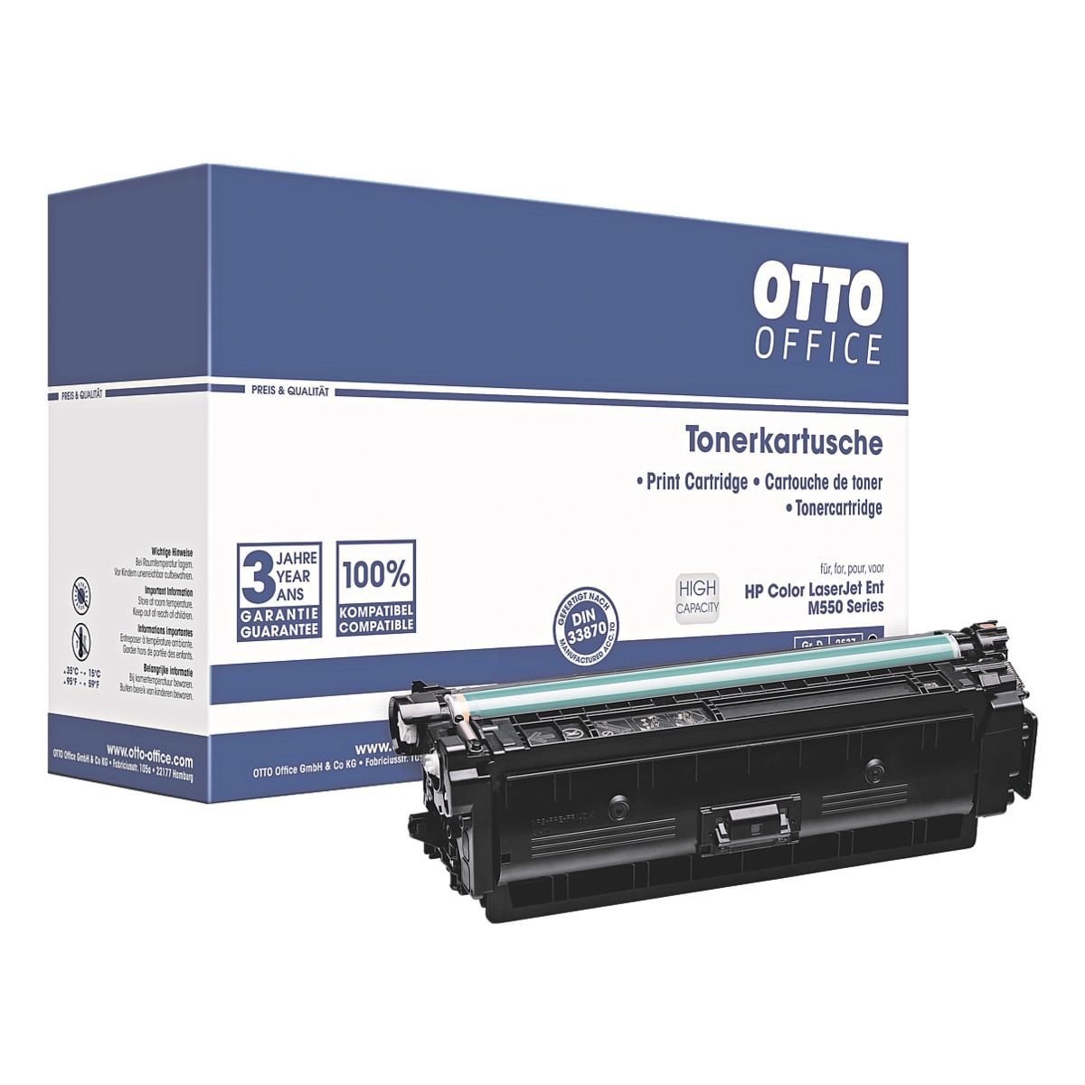 OTTO Office Toner ersetzt HP CF360X 508X