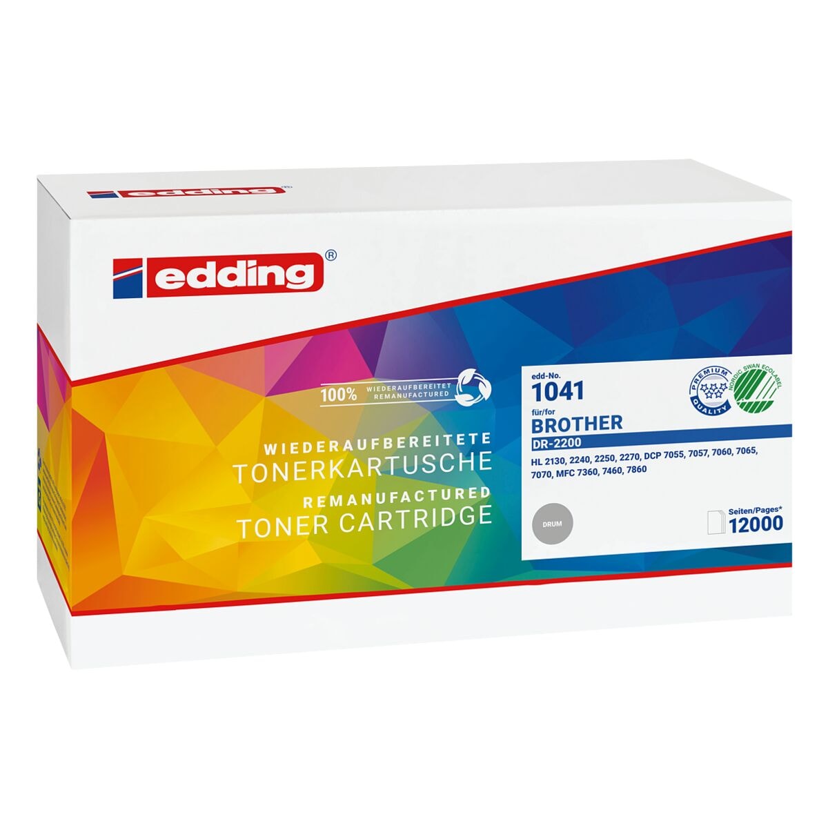 Edding Trommel (ohne Toner) ersetzt Brother »DR-2200«