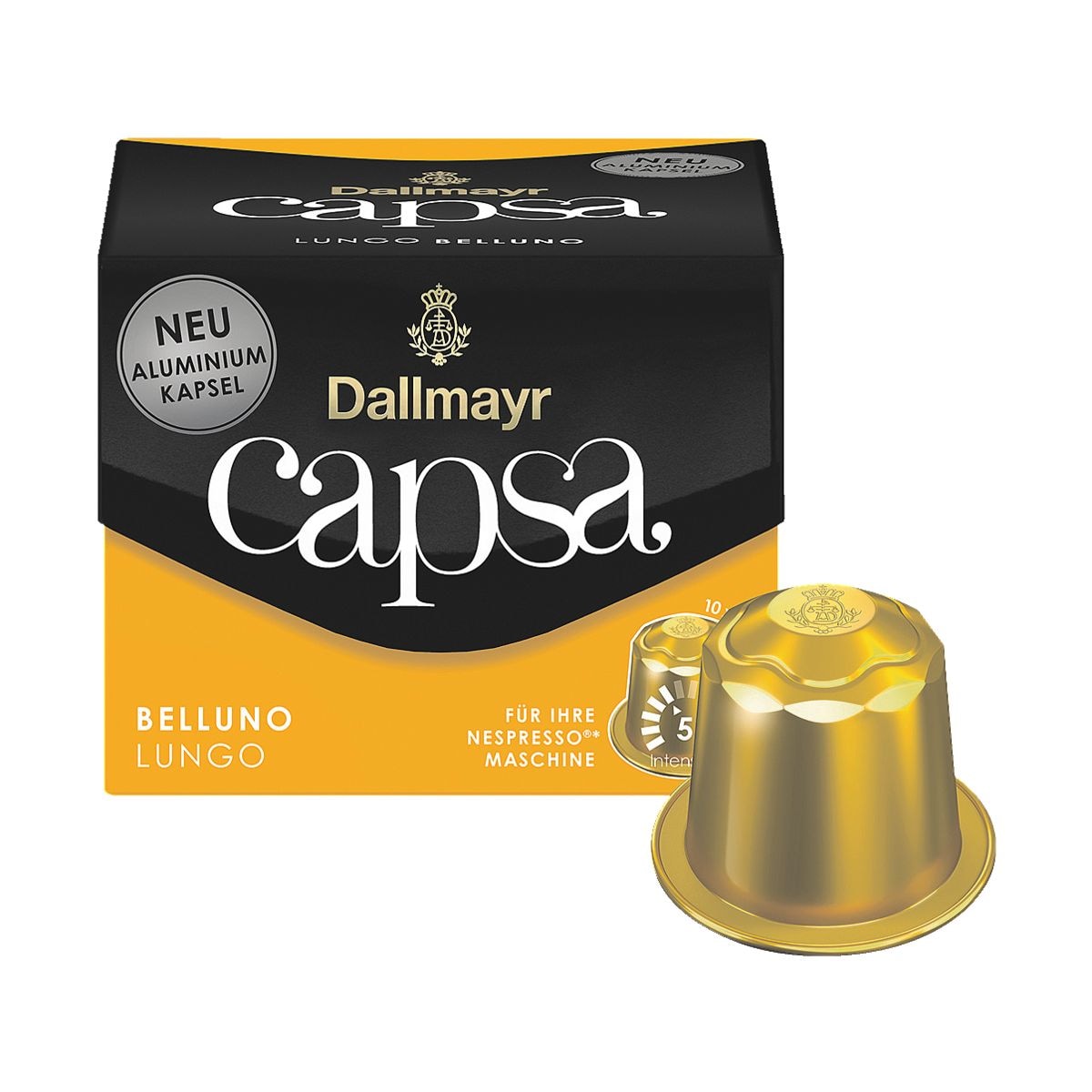 Dallmayr Kaffeekapseln capsa Lungo Belluno fr Nespresso®