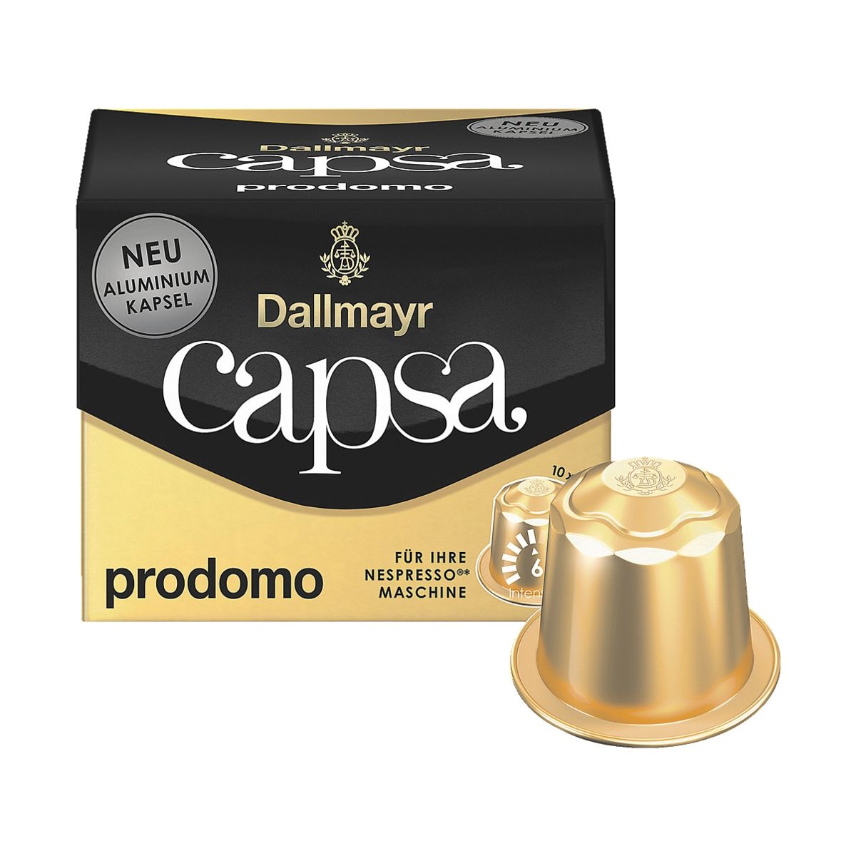 Dallmayr Kaffeekapseln capsa Lungo prodomo fr Nespresso®