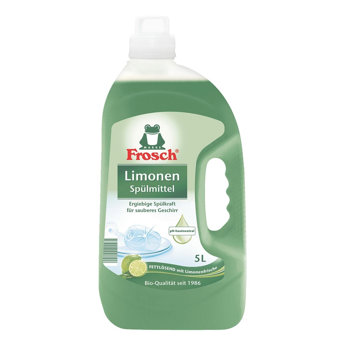 Frosch Geschirrsplmittel Limonen 5 Liter