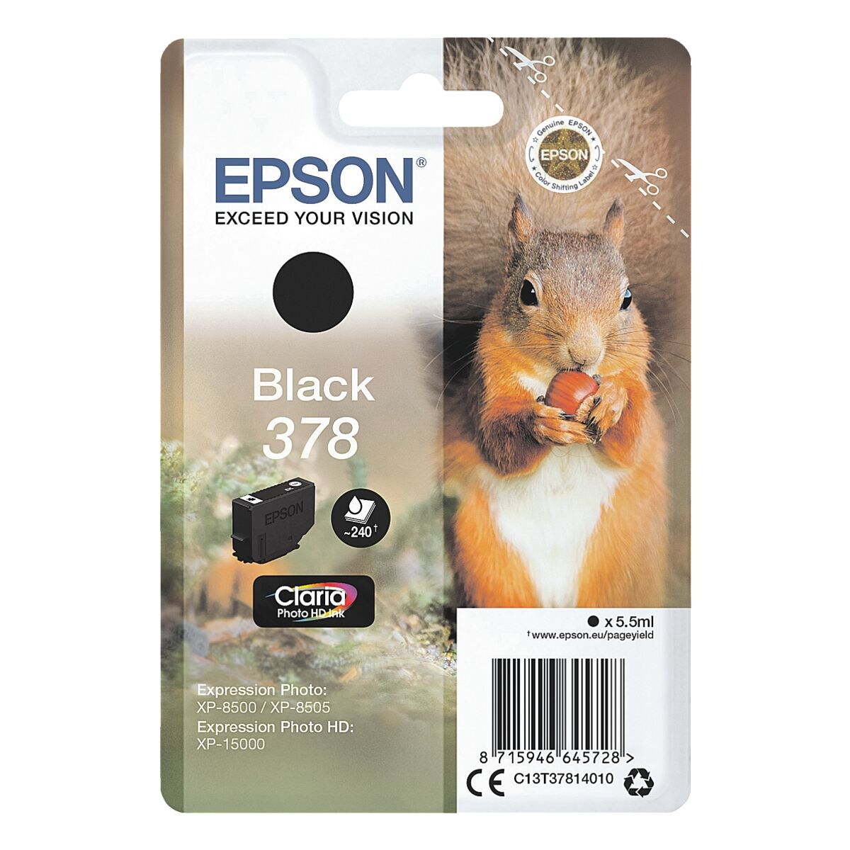 Epson Tintenpatrone Singlepack »378«