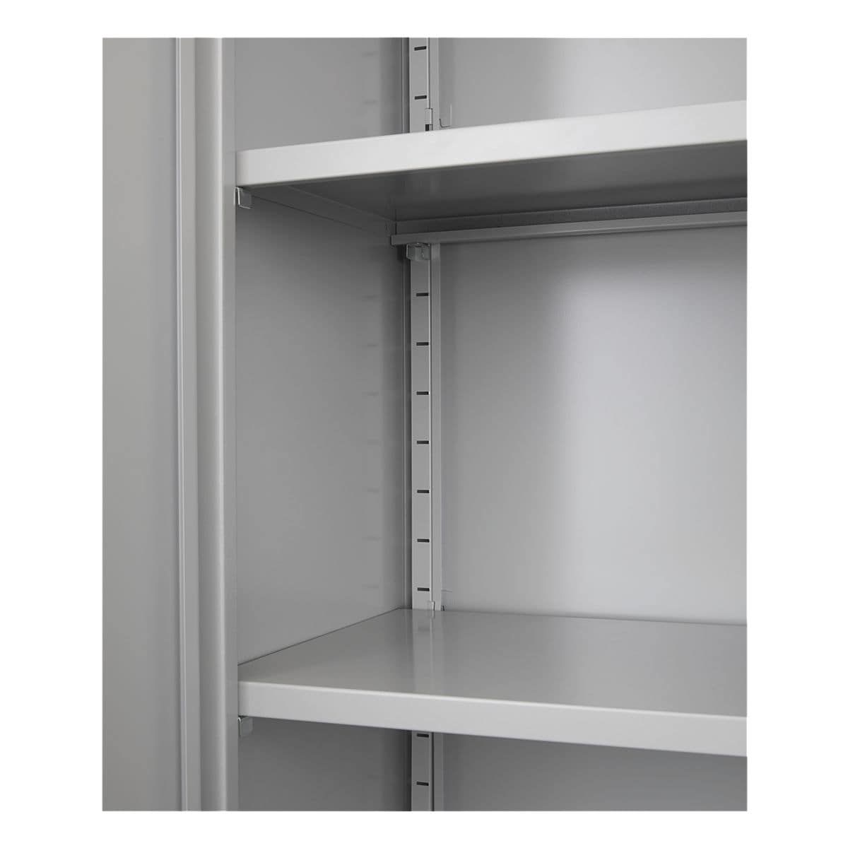 Gürkan Stahlschrank Lichtgrau Abschließbar, 92 X 195 Cm, Flügeltür, Bei ...