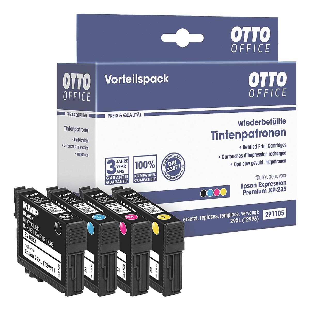 OTTO Office Tintenpatronen-Set ersetzt Epson T2996 Nr. 29XL