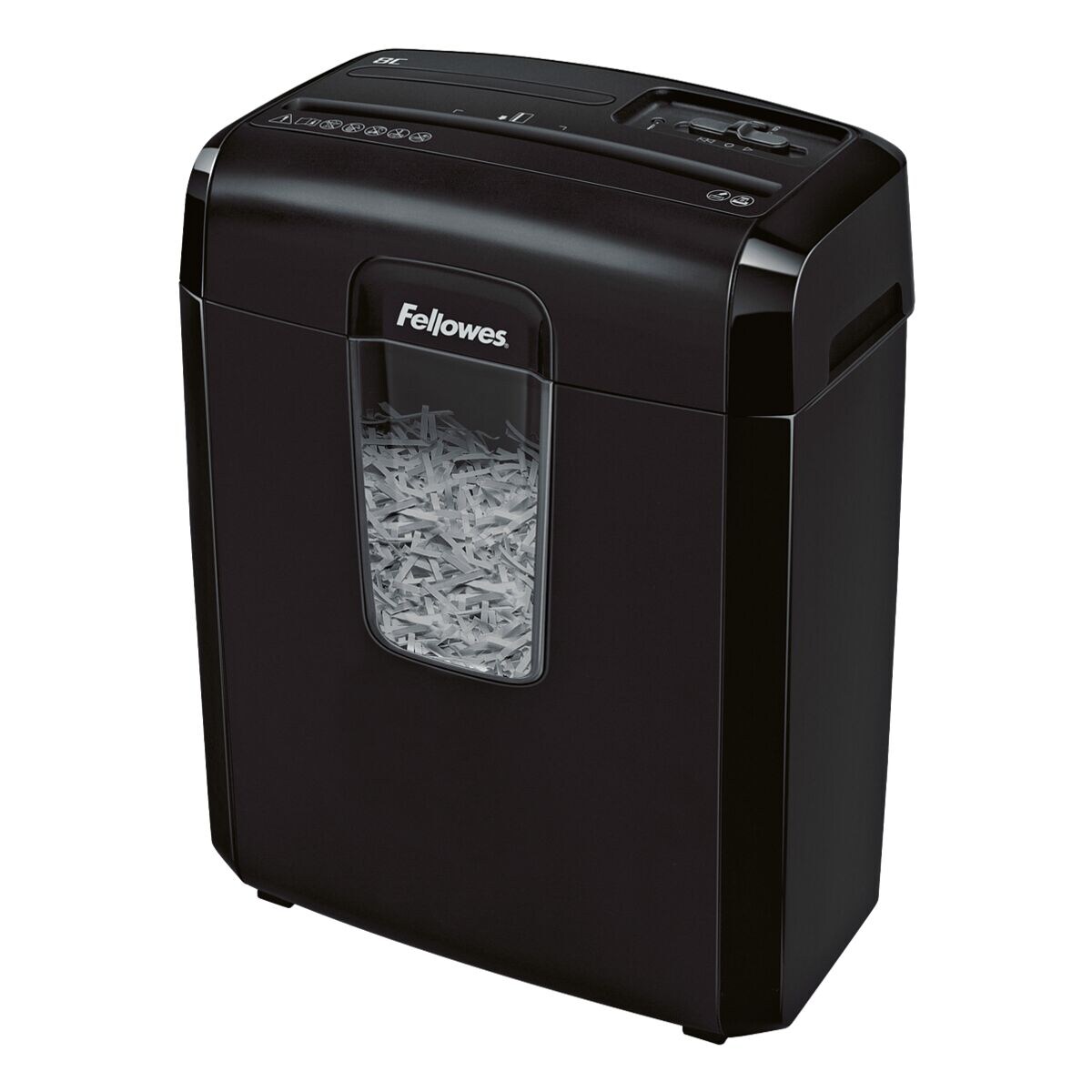Aktenvernichter Fellowes 8C, Sicherheitsstufe 4, Partikelschnitt (4 x 35 mm) bis 8 Blatt