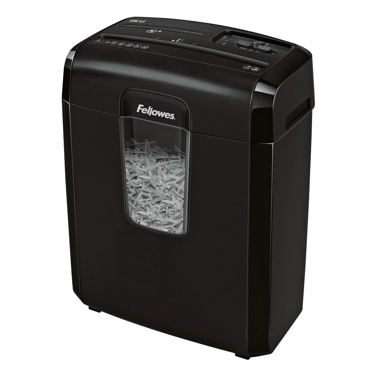 Aktenvernichter Fellowes 8Cd, Sicherheitsstufe 4, Partikelschnitt (4 x 35 mm) bis 8 Blatt