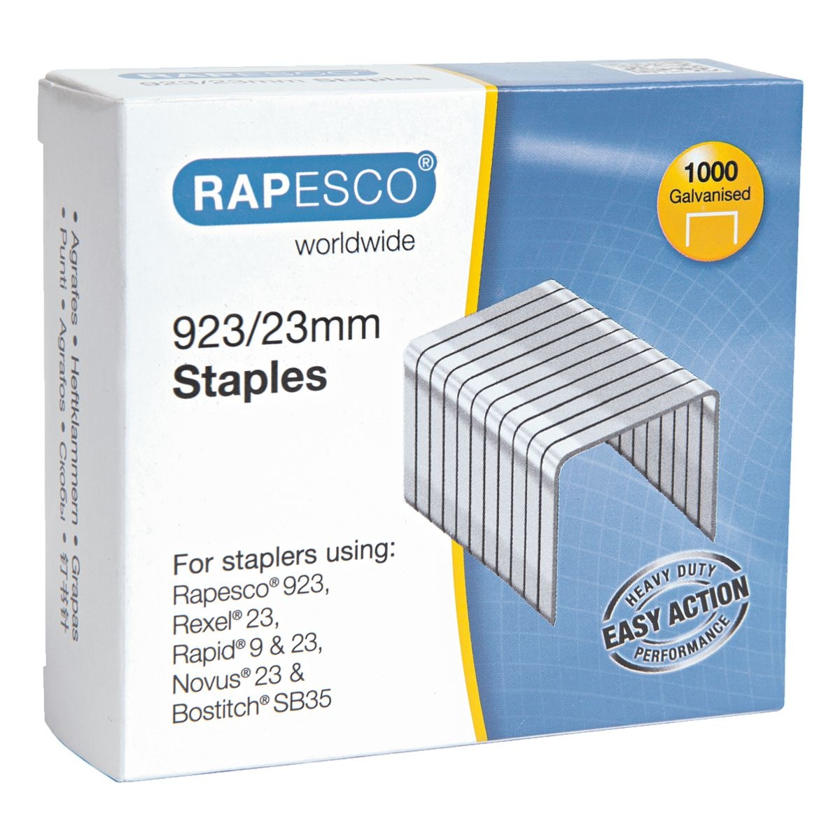 RAPESCO Heftklammern »923/23«