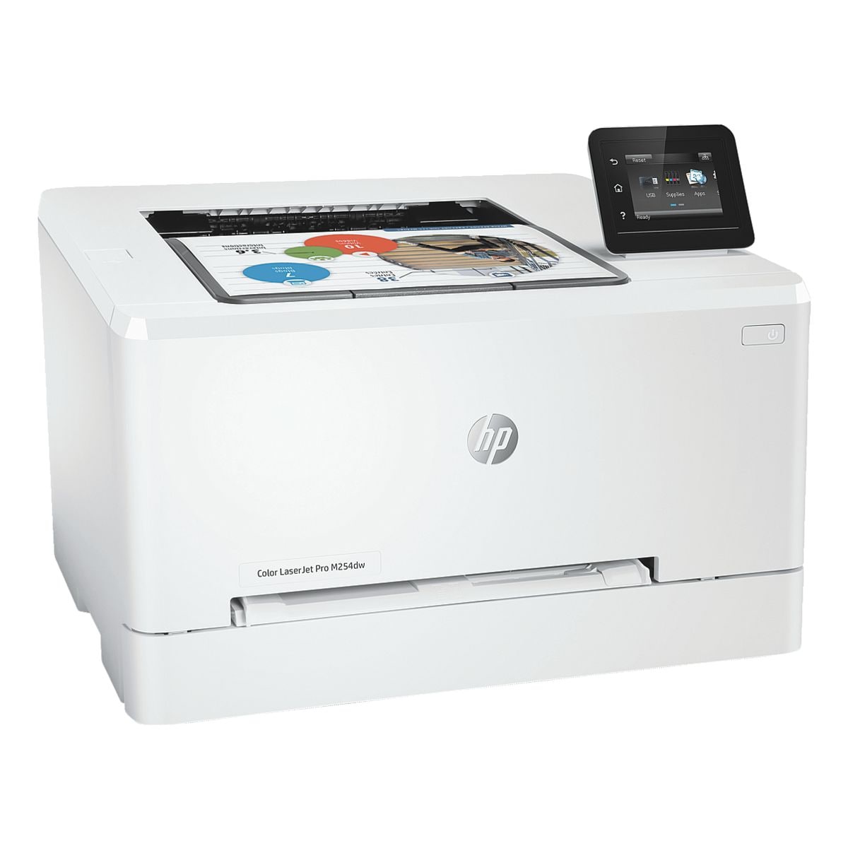 HP Laserdrucker Color LaserJet Pro M254dw, A4, 600 x 600 dpi, mit LAN und WLAN