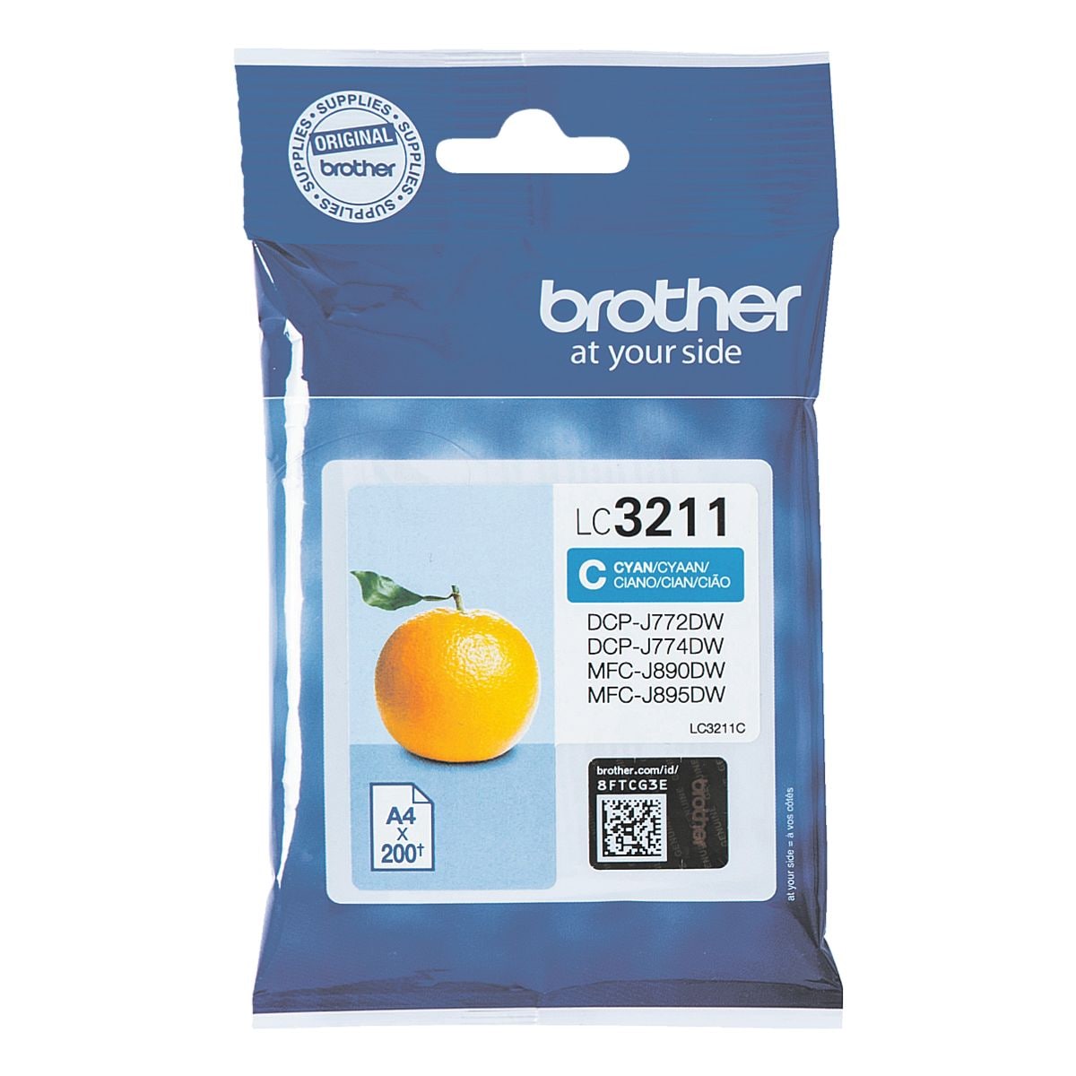 Brother Tintenpatrone LC-3211C