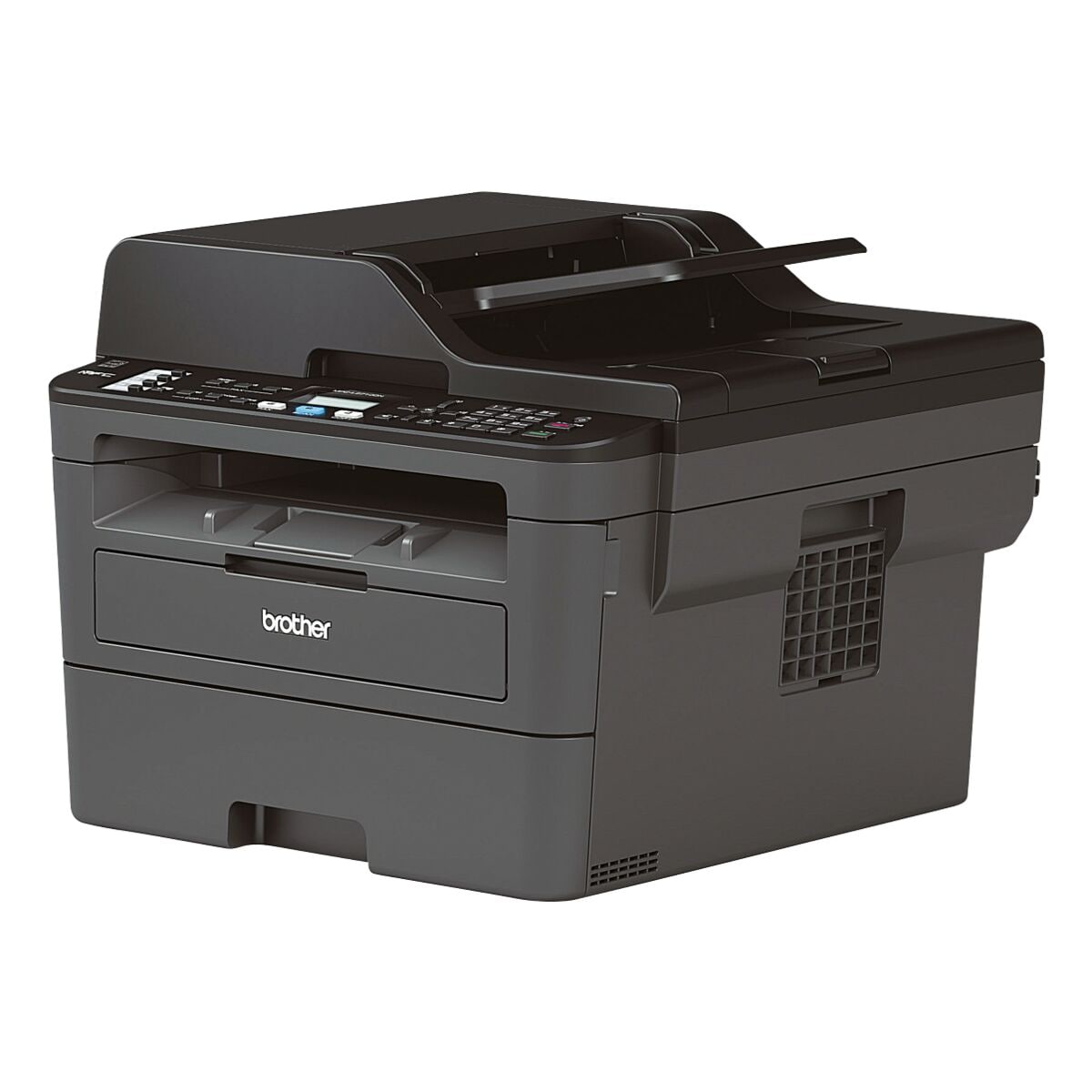 Brother MFC-L2710DN Multifunktionsdrucker, A4 schwarz weiß Laserdrucker, 1200 x 1200 dpi, mit LAN
