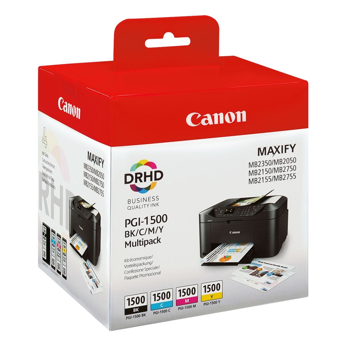 Canon Tintenpatrone PGI-1500 BK/C/M/Y