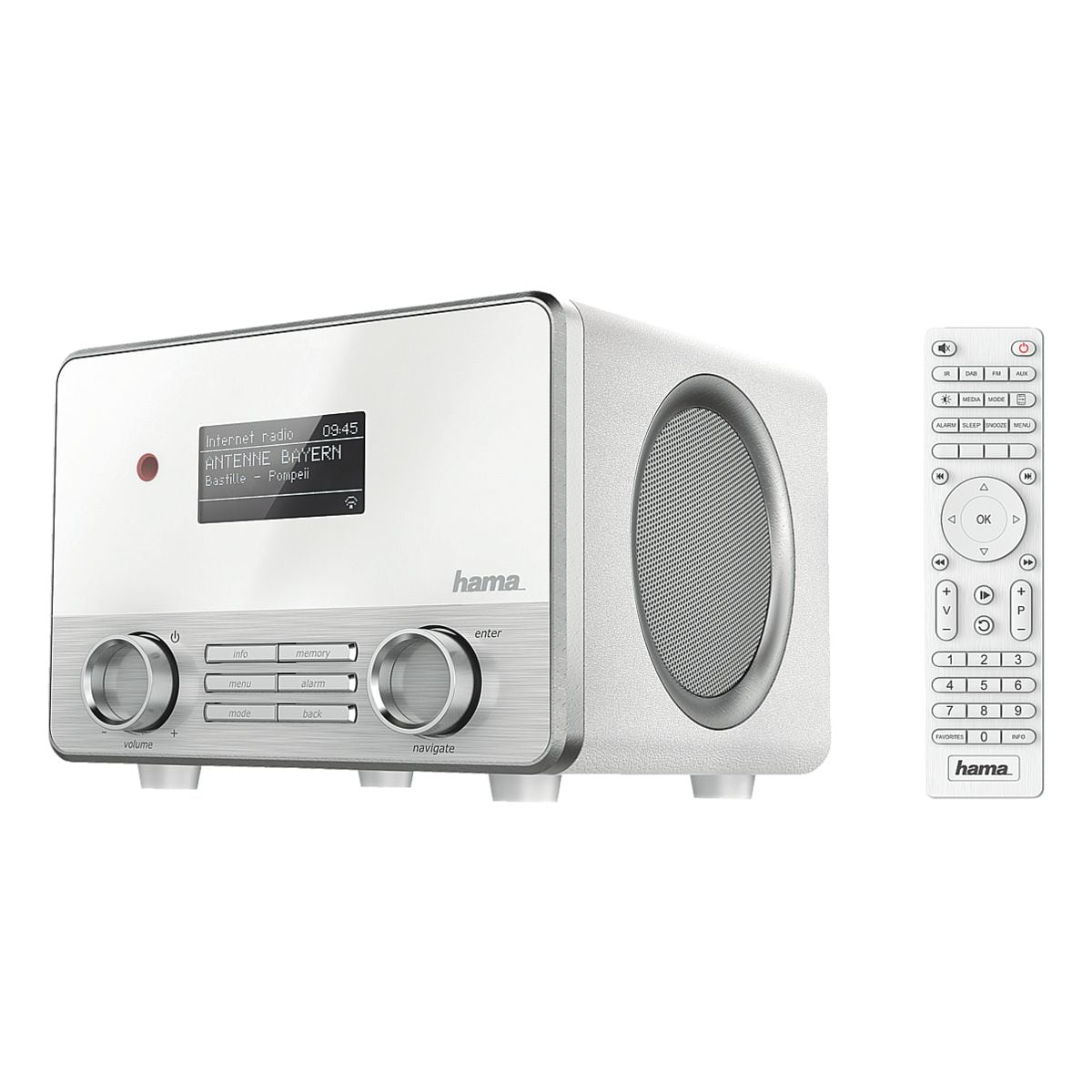 Hama Internetradio »IR110M« weiß