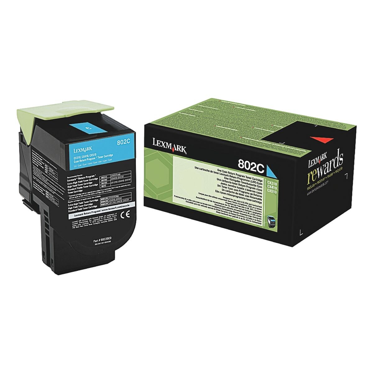 Lexmark Tonerkassette »802C«