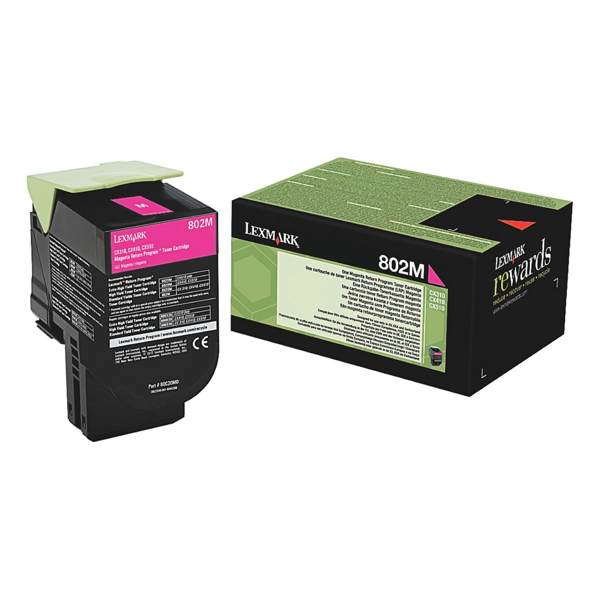 Lexmark Tonerkassette »802M«