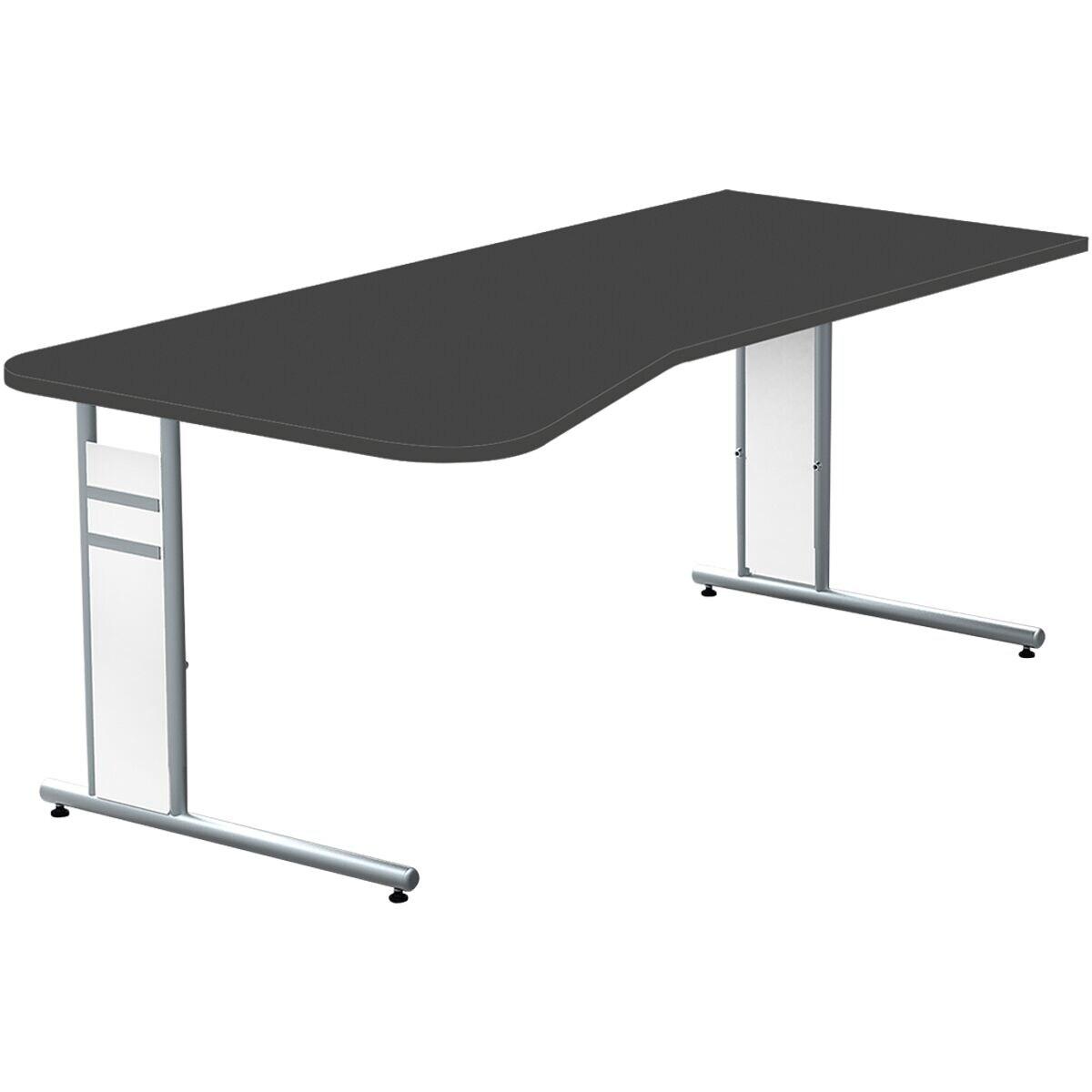 Kerkmann Freiformtisch »Stage One« 195 cm, C-Fuß alusilber