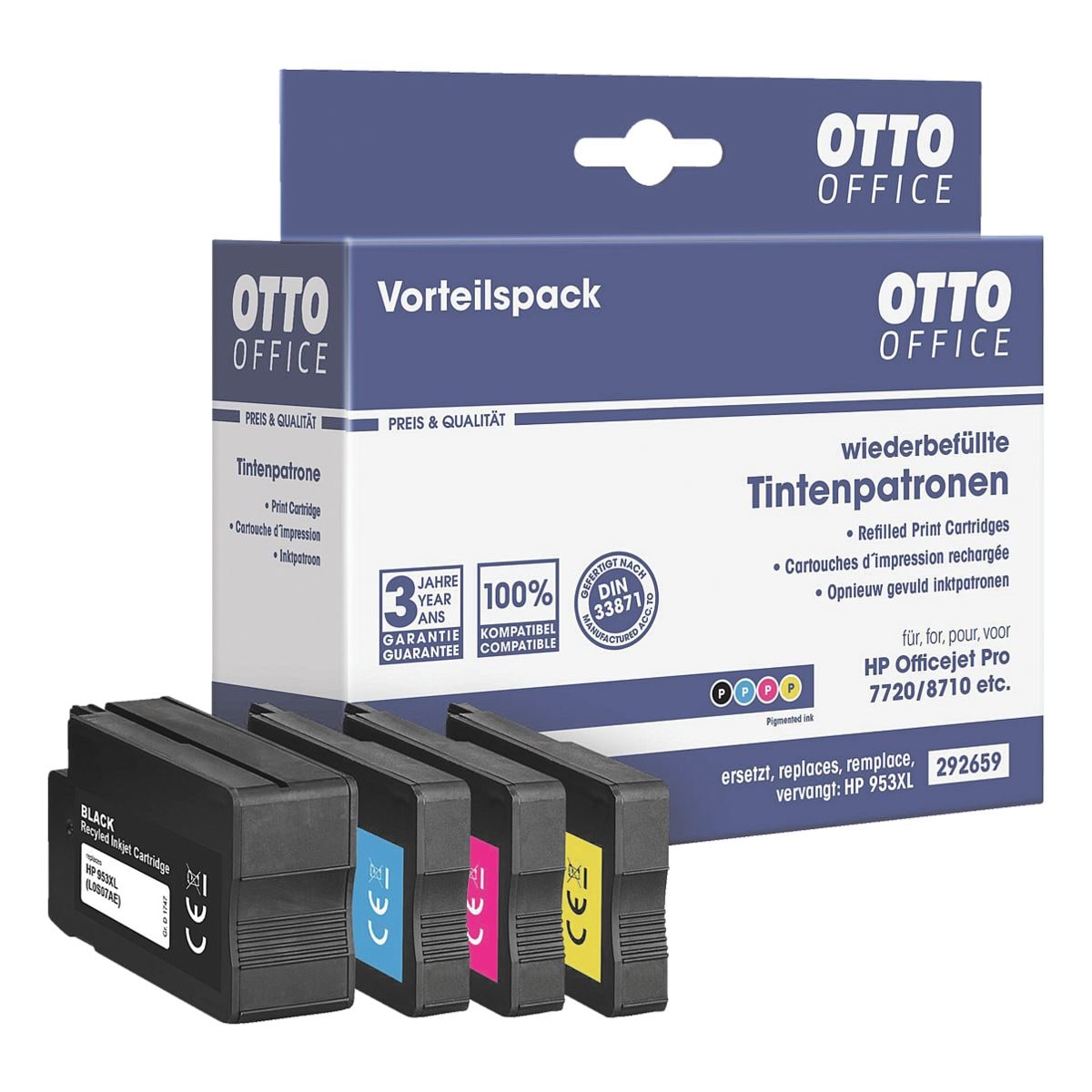 OTTO Office Tintenpatronen-Set ersetzt HP Nr. 953XL