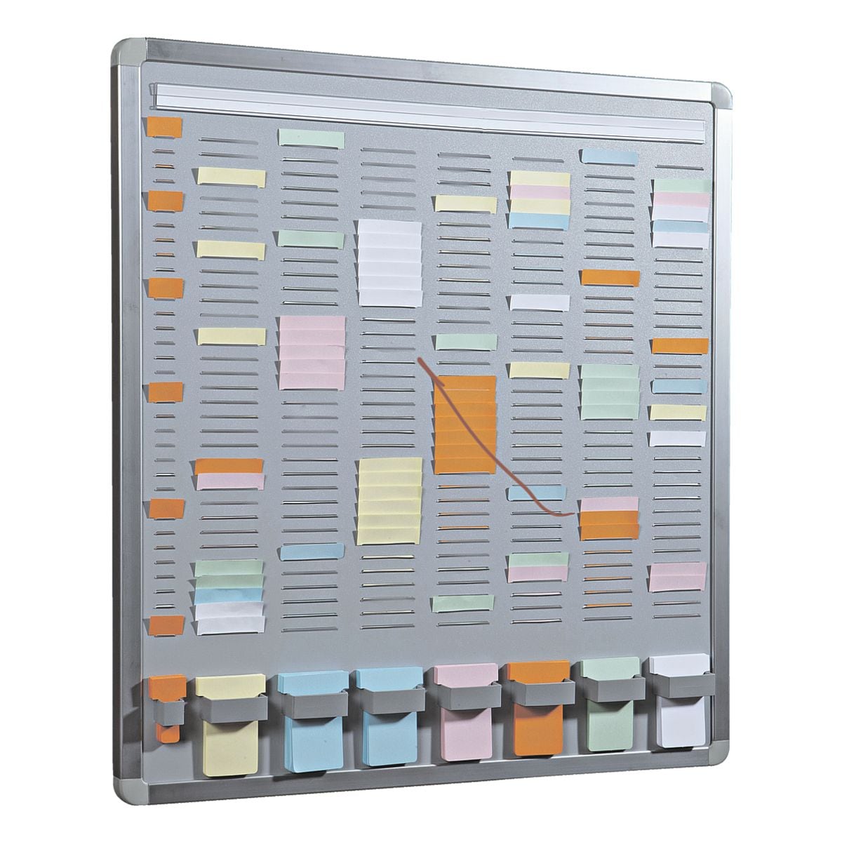 EICHNER T-Card Systemtafel 7+1 (35 Fächer)