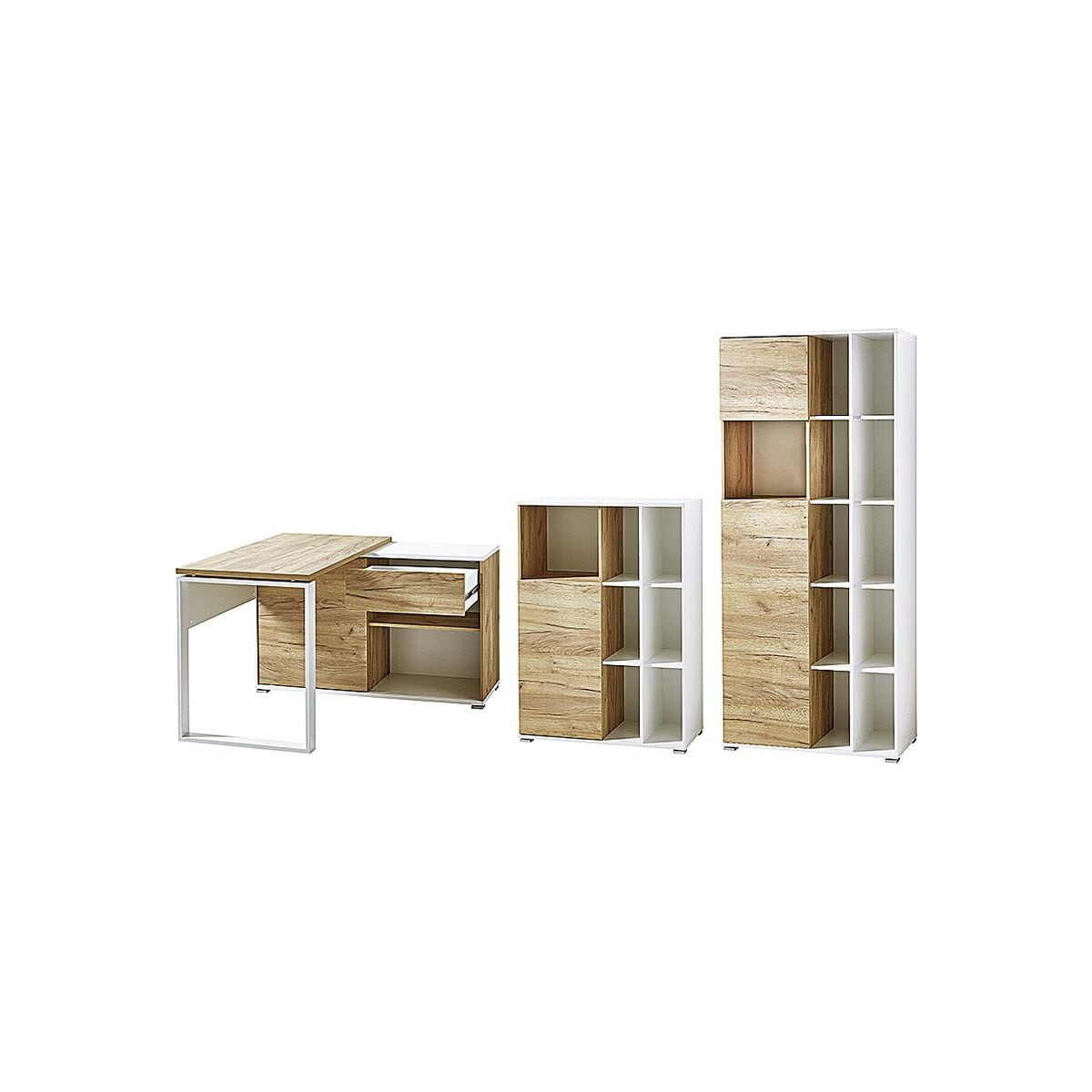 Germania-Werke Möbel-Set »Lioni« 3-teilig, Kompaktschreibtisch mit 3 OH und  5 OH Schrank - Bei OTTO Office günstig
