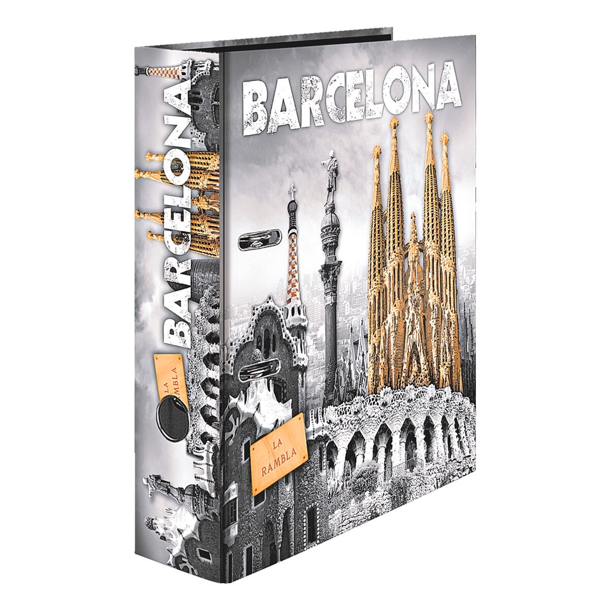 Motivordner A4 Herma Barcelona breit, Motiv