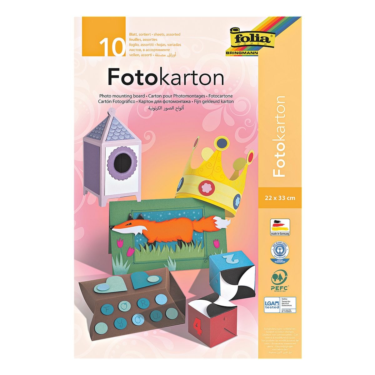 folia Fotokarton-Block
