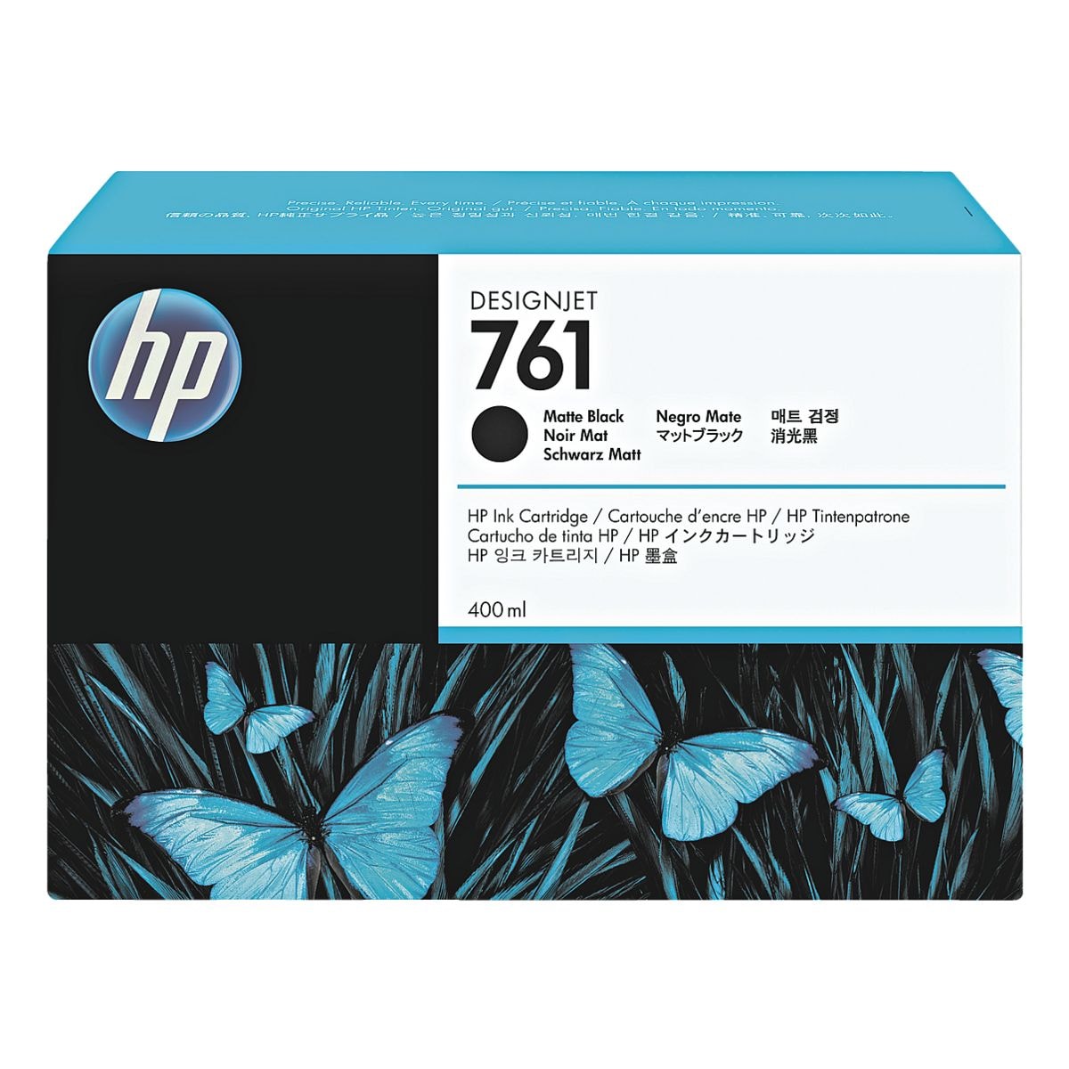 HP Tintenpatrone HP 761, schwarz matt - HP CH648A