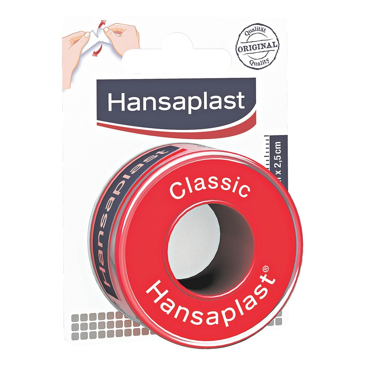 Hansaplast Pflaster Classic 1 Rolle 5 m x 2,5 cm