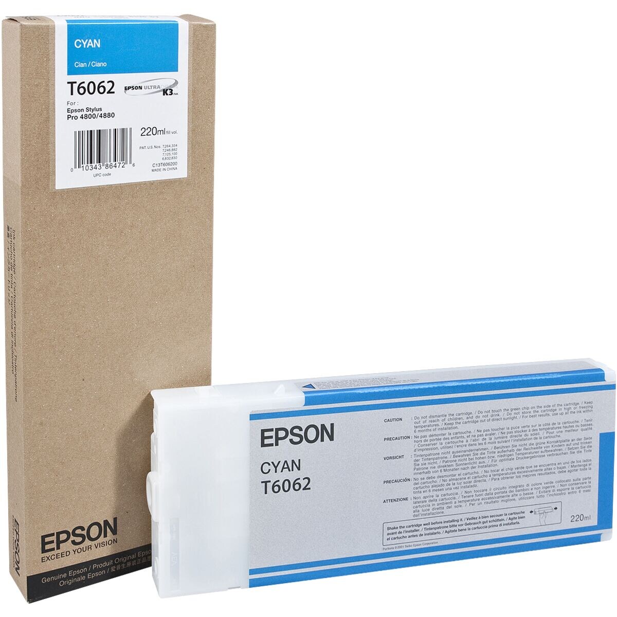 Epson Tintenpatrone »T6062«