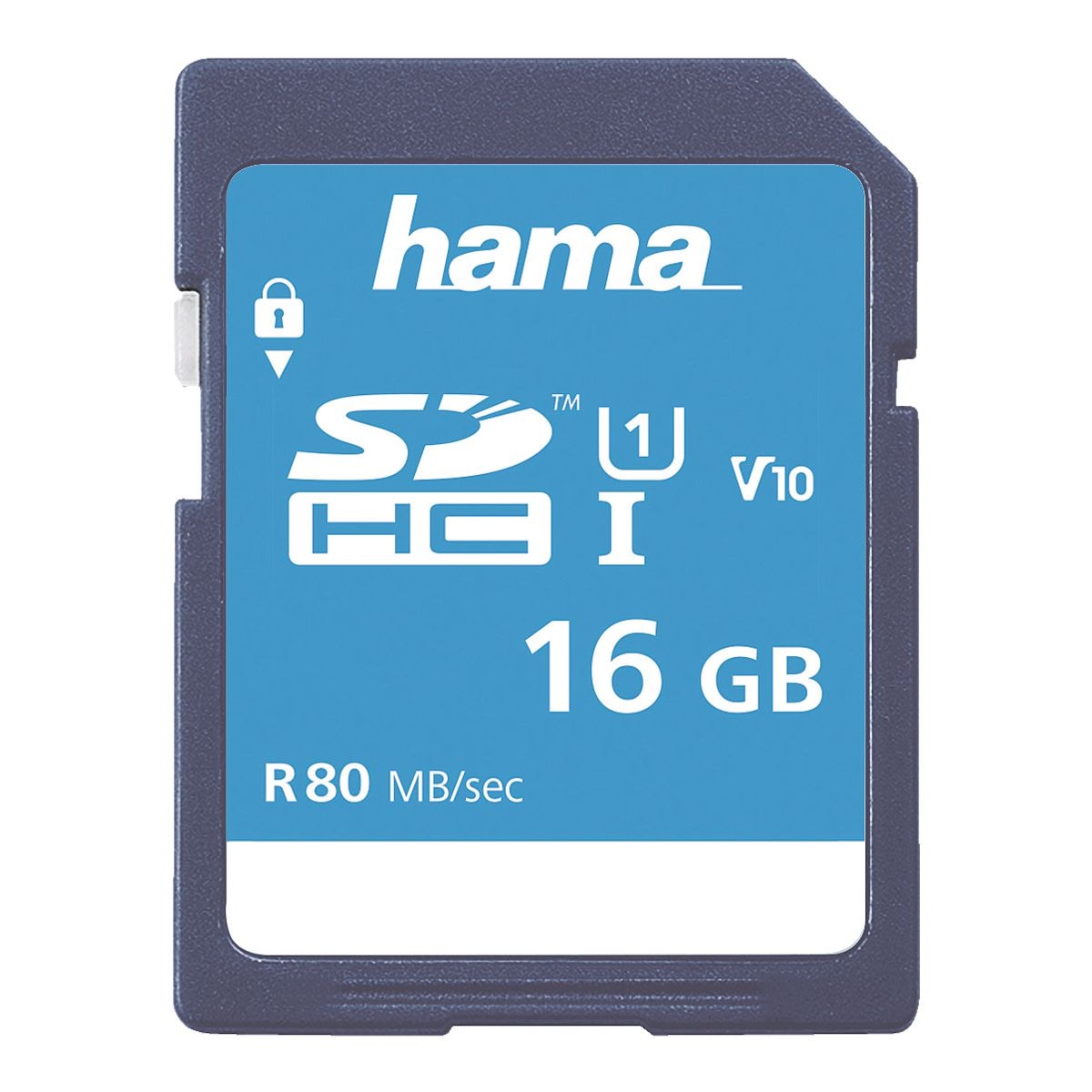 Hama SDHC-Speicherkarte Class 10 UHS-I 16 GB