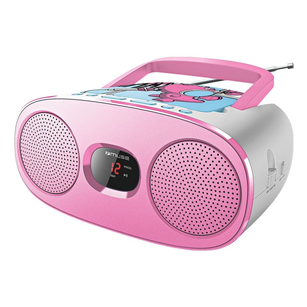 muse Tragbares CD/USB-Radio »Kids Line M-23 KDG«