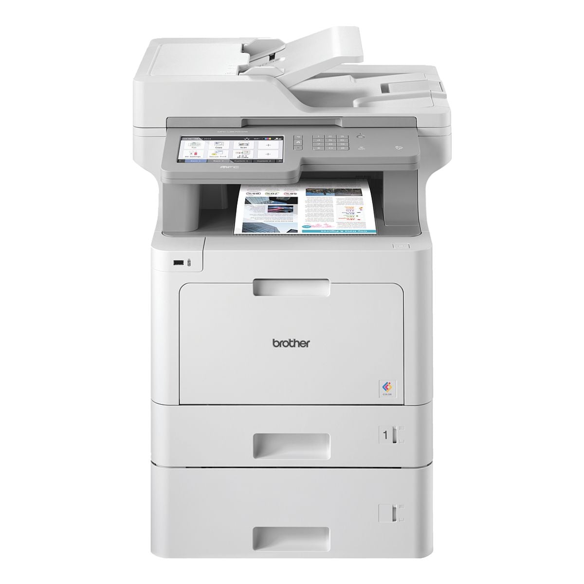 Brother MFC-L9570CDWT Multifunktionsdrucker A4 Farb-Laserdrucker mit WLAN und LAN