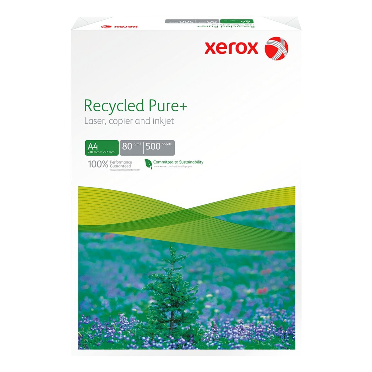 Recyclingpapier A4 Xerox Recycled Pure+ - 500 Blatt gesamt