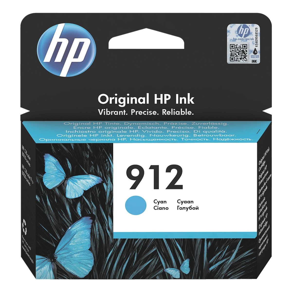 HP Tintenpatrone »3YL77AE« HP 912 cyan