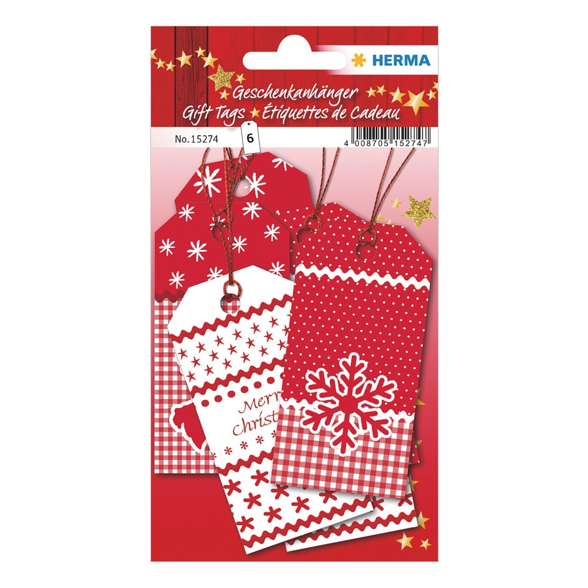 Herma Geschenkanhänger »White Christmas«