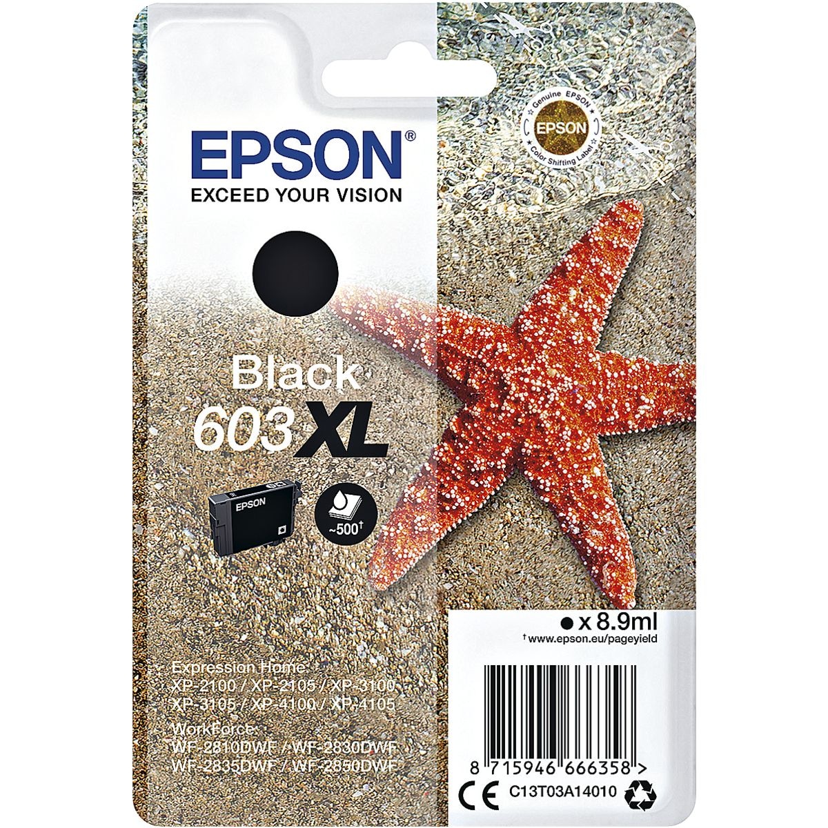 Epson Tintenpatrone »603XL« schwarz