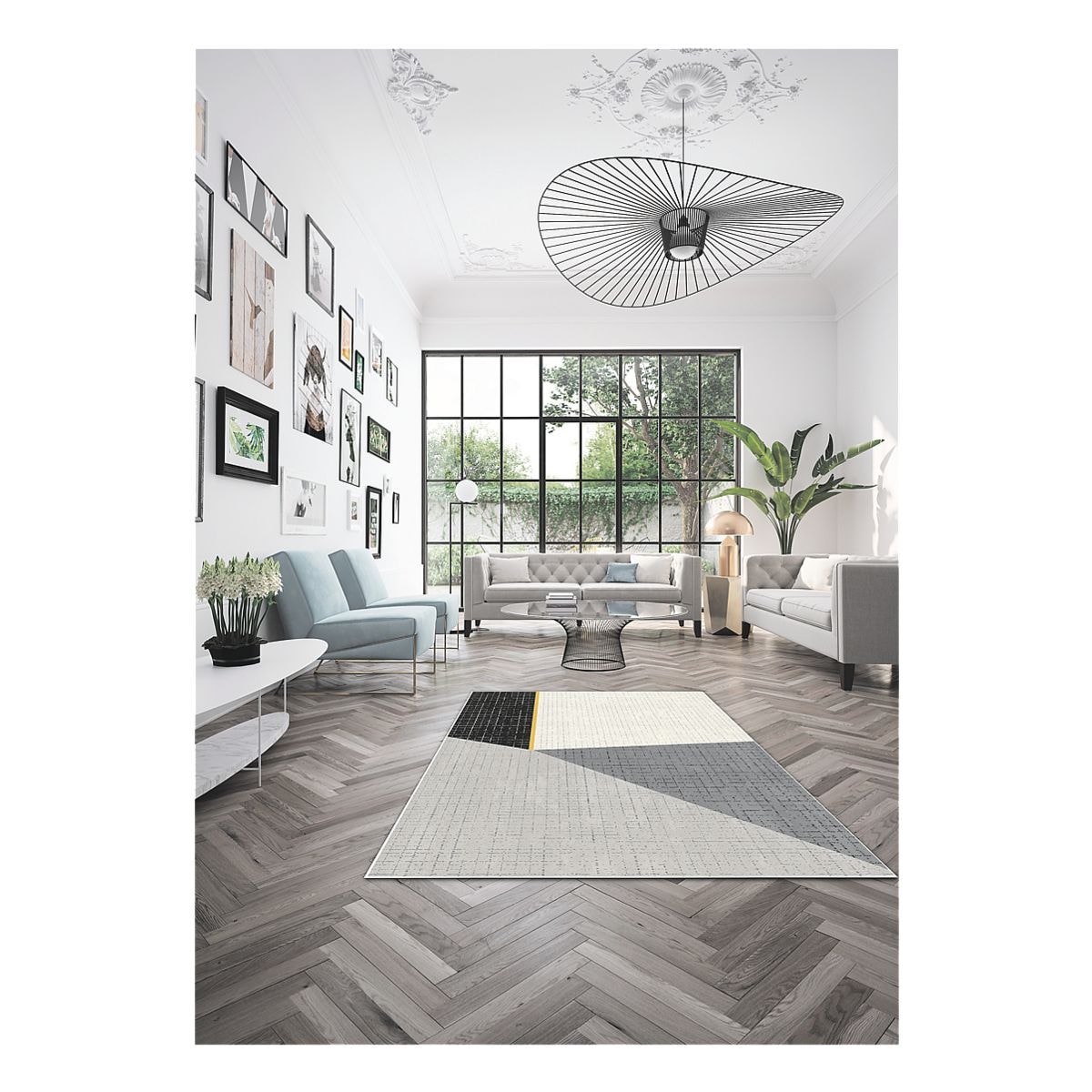 meet Teppich »Canvas« 120 x 170 Modell D