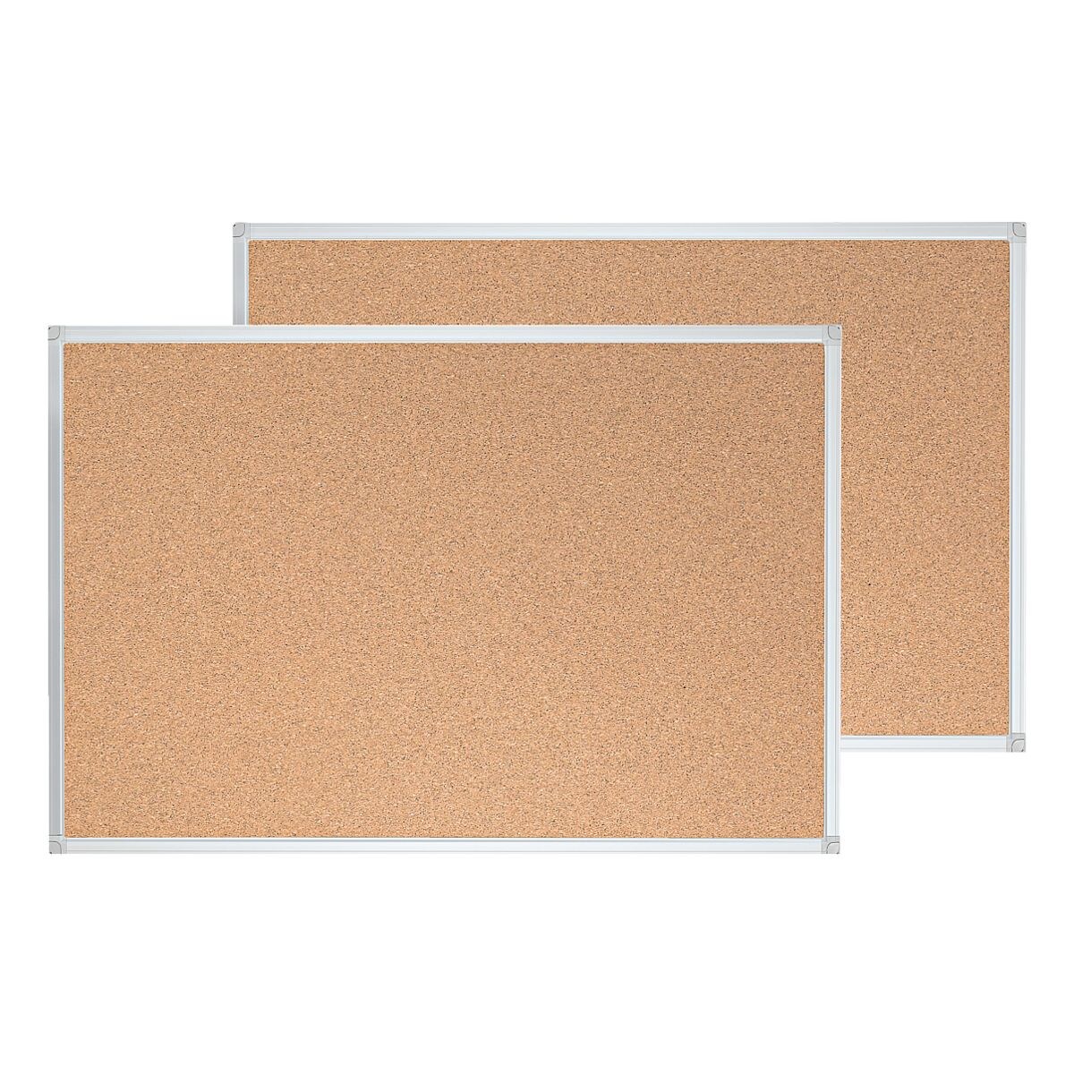 OTTO Office 2er-Pack Kork-Pinnwand 120 x 90 cm