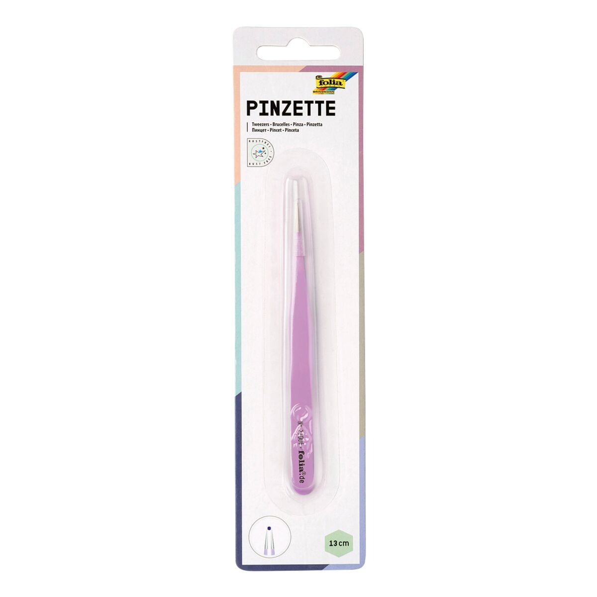 folia Pinzette spitz