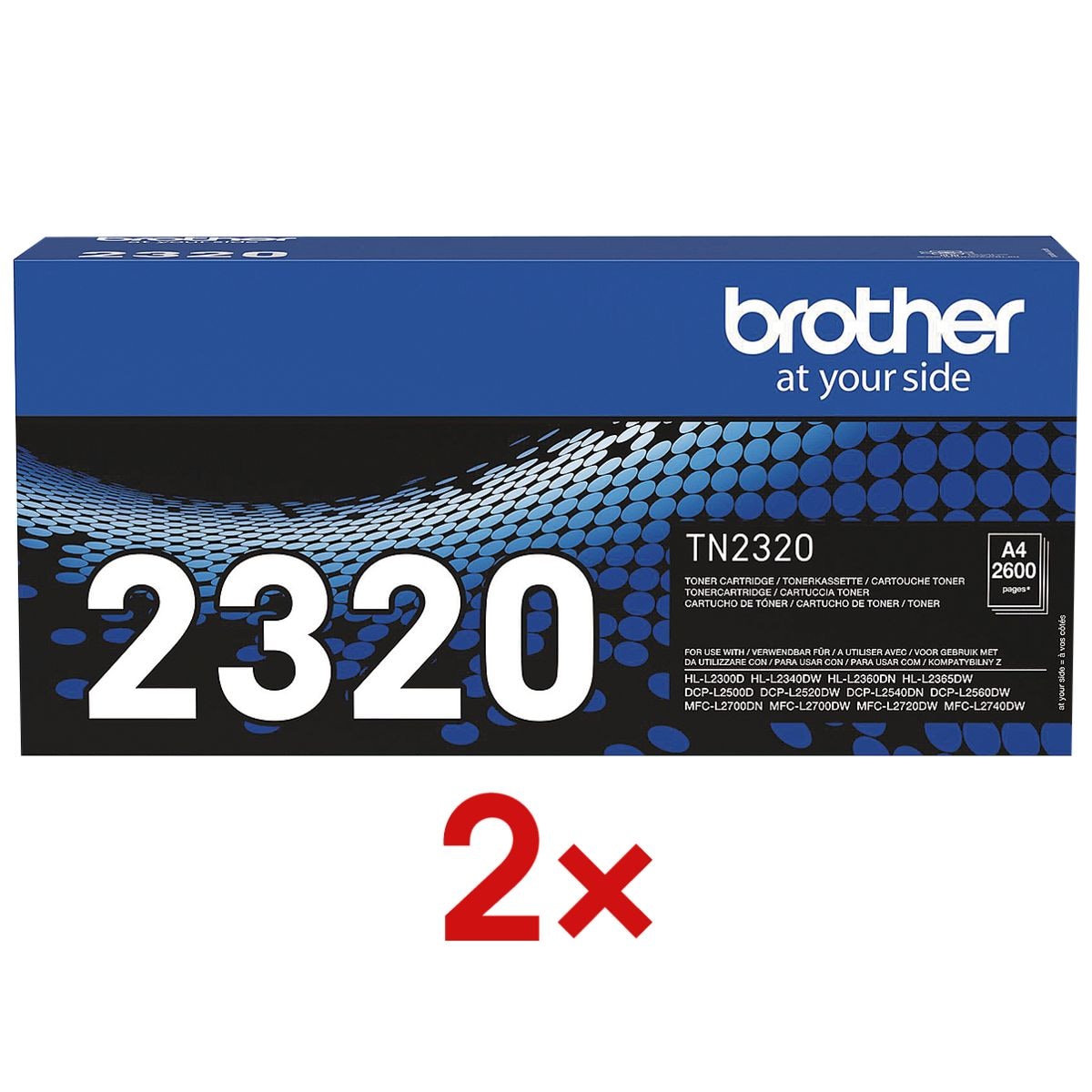 Brother 2er-Pack Toner TN-2320